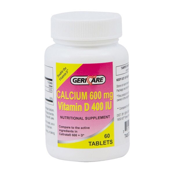 Vitamin D Tablets 600mg 60 Tablets per Bottle MedSTAT